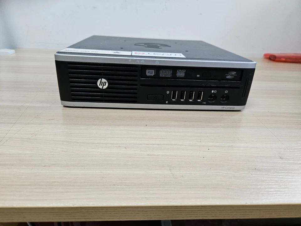 HP Compaq 8200 Elite Ultra-Slim - i3 2nd Gen - 250GB HD - 6GB Ram - Beep Error - Image 2 of 4