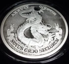 2019 Dollar Dragon 2 oz. Silver Shield Proof Medallion MiniMintage DOD Series #3