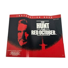 The Hunt for Red October completo en caja nintendo nes connery pel&iacute;cula de f&aacute;brica COMO NUEVO