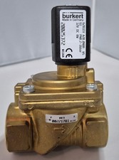 Burkert 6281EV servo-assisted solenoid valve