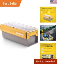 Plano Edge Tackle Box – Water Resistant with Rustrictor Protection, 6.2"L