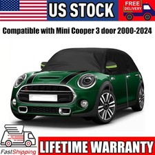 Car Cover Half Garage Uv Protection For Mini Countryman Cooper 2000-2024 Usa