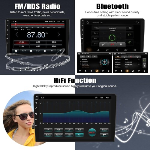 Android 13 9" Car Stereo for Ford Escape Kuga 2013-2019 4+64GB CarPlay/AA - Picture 4 of 7