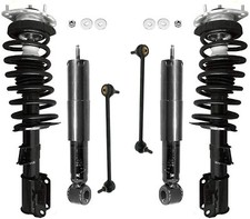 Fwd Front Struts Rear Shock Absorbers Sway Bars For 1993-2000 Volvo S70 C70 850