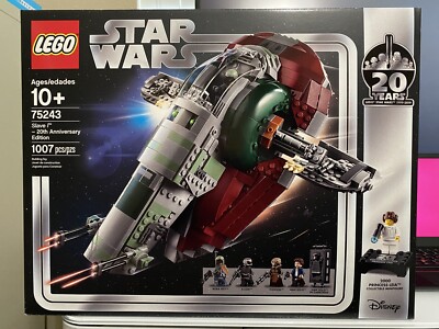 LEGO Slave I One 1 20th Anniversary Edition Star Wars 75243 MISB Free Shipping 673419304139 | eBay