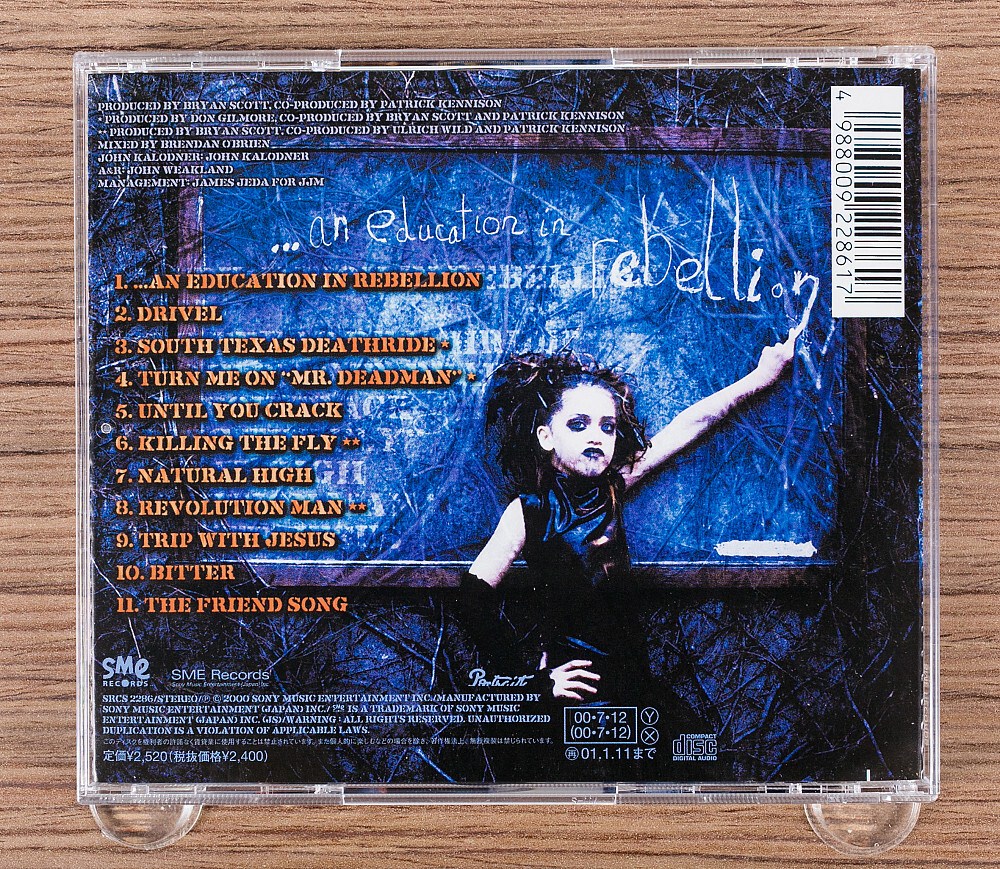 The Union Underground - An Education In Rebellion CD (Japan
