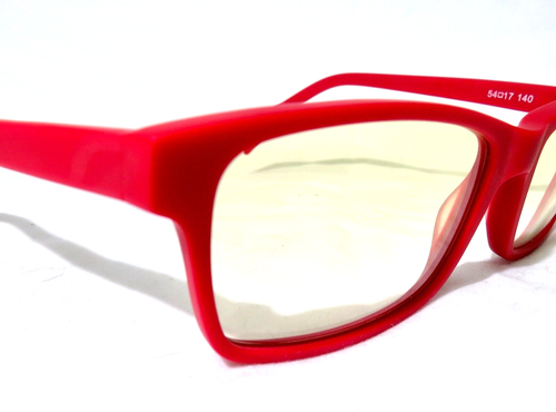 NEU Moodvision MV08 Brille rotes Gestell, gelbe Gläser Optimismus, Vertrauen, kreativ - Bild 2 von 11