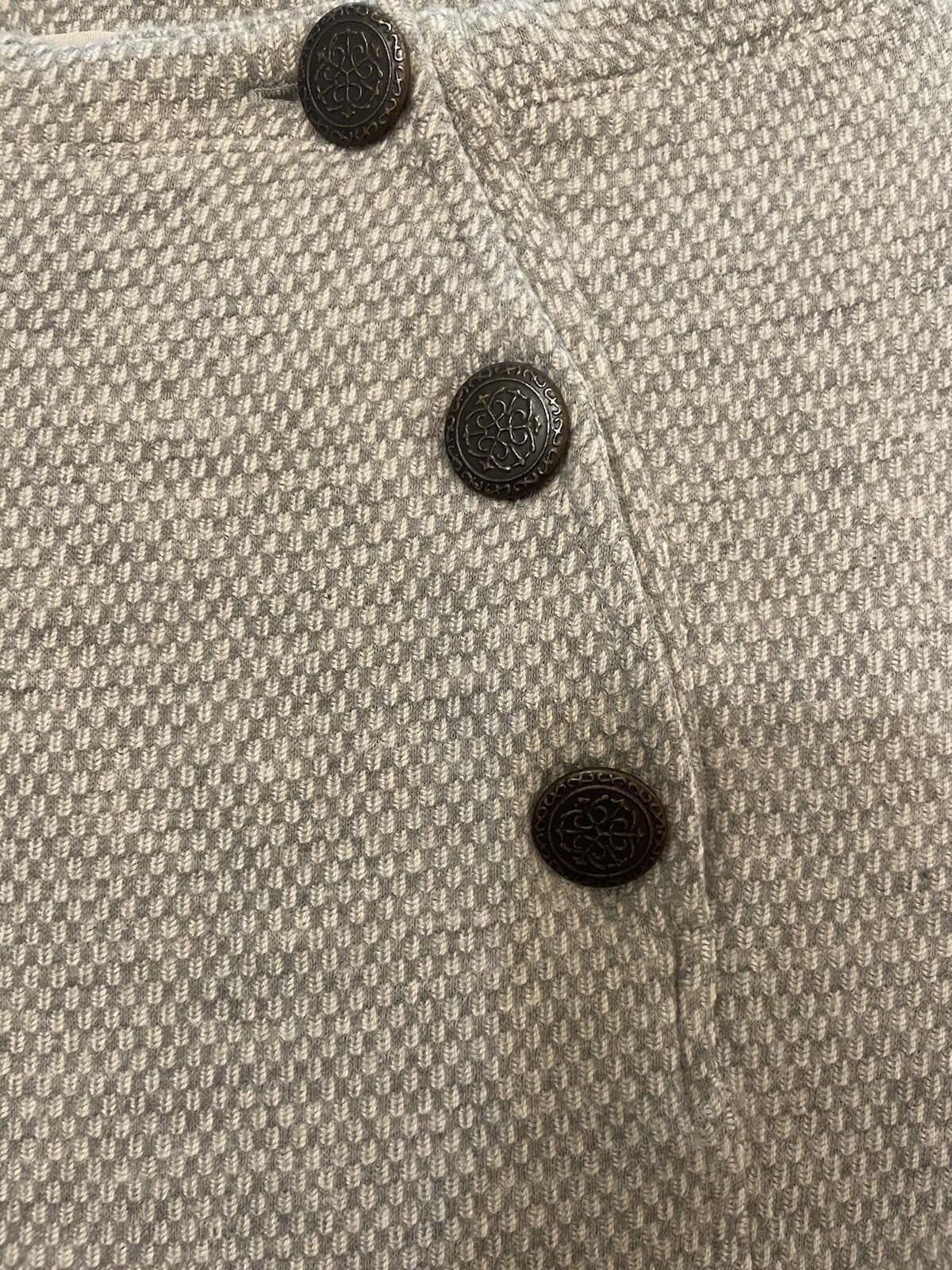 Soft Surroundings 3 Decorative Button Beachy Grey… - image 2