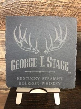 George T Stagg Slate Coaster Set Of 4