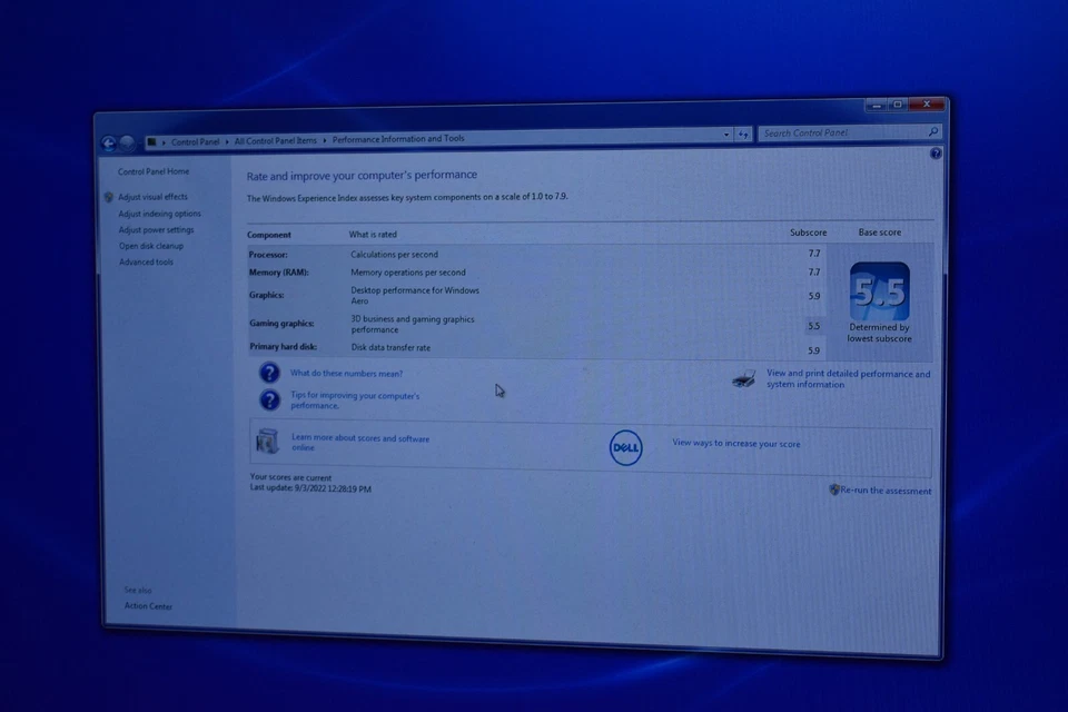 Dell Optiplex 9020 Quad Core i7-4770 3.4GHz 4GB RAM 1TB HDD Windows 7 Pro 32-bit - Image 2 of 4