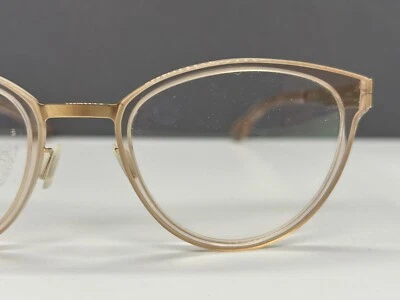 IC! BERLIN ic Berlin Brille Herren Damen Rund panto gold transparent oval Beate J. NP:499€