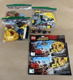 LEGO Marvel Super Heroes 76080 Ayesha's Revenge 4 Minifigures 323 Pieces No Box