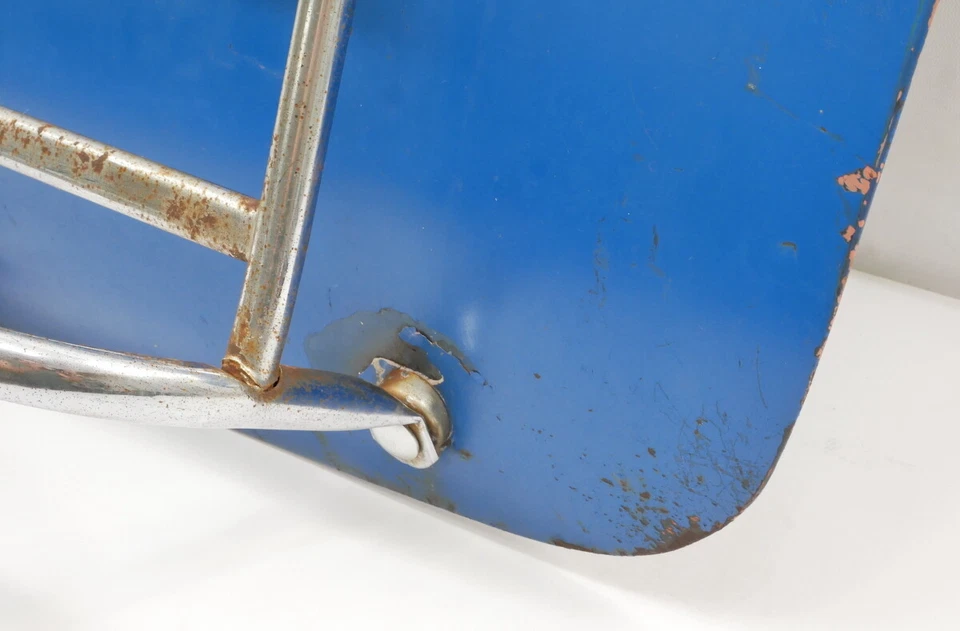 Trunk Lid Boot Deck w/ Cargo Rack 1969 MG Midget - Blue - Image 3 of 4
