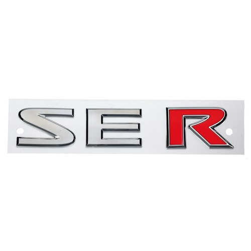 Nissan Sentra Altima Rear Trunk 'SE-R' Chrome Nameplate Emblem Badge OEM NEW - 第 1/3 張圖片