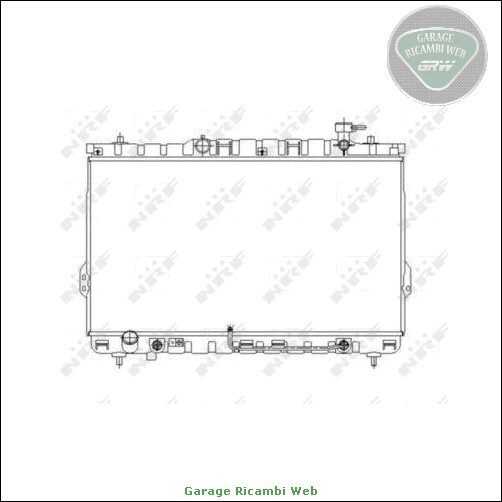 220927N-1337 Radiatore acqua per HYUNDAI SANTA FE