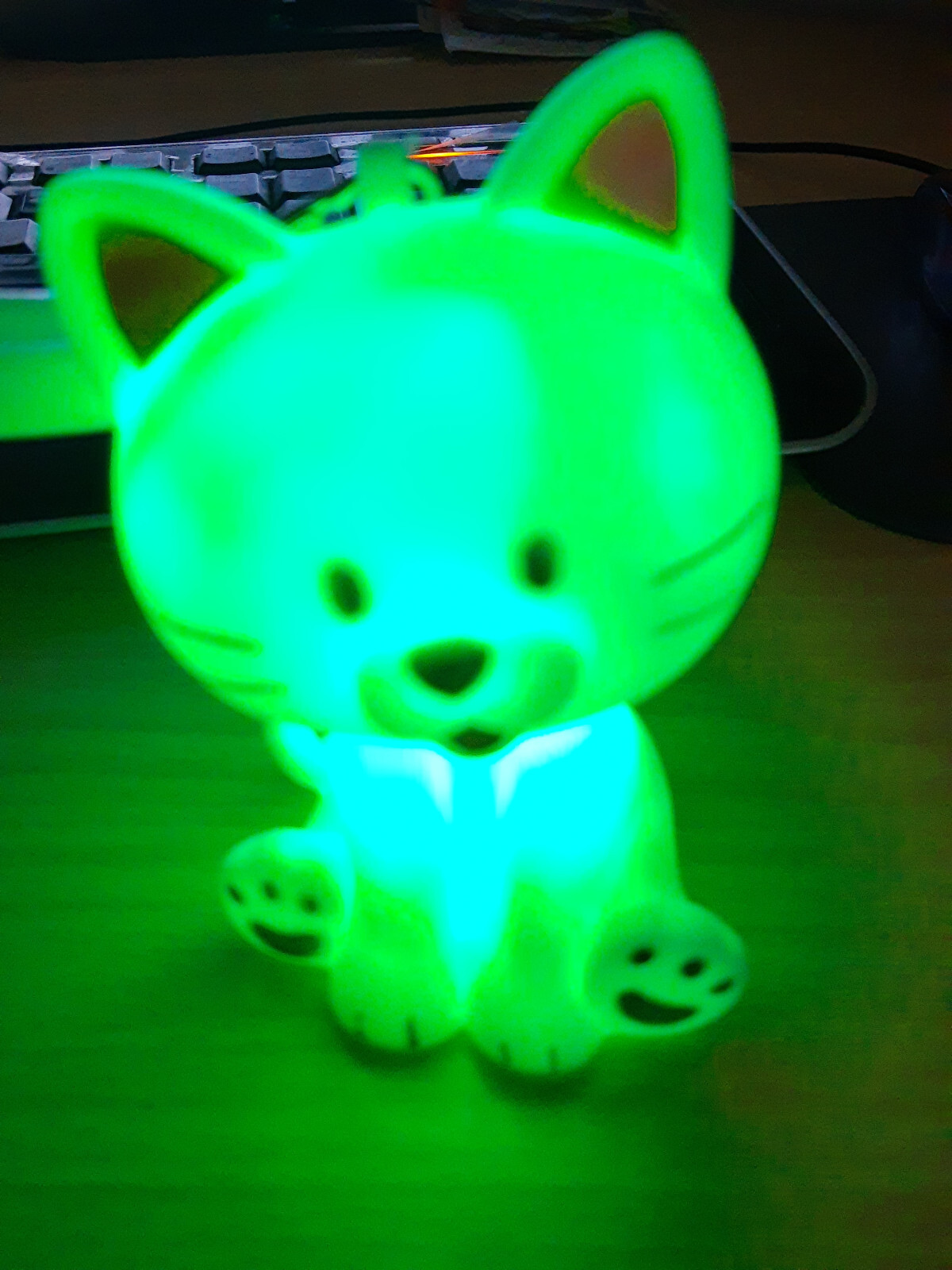 Concert WHITE CAT Multi-Function GLOW Necklace fo… - image 10