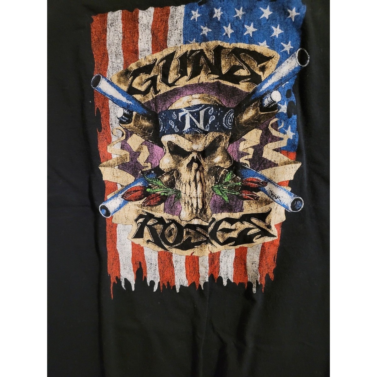 Shirt Guns & Roses 2017 Tour tee size M Single Stich | eBay