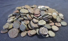 India-Nayaks, Tanjore, Sivaganga Rajas, Maduri MIXED LOT OF 4 COINS