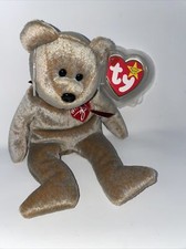 Ty 1999 Signature Bear Beanie Baby With Tag