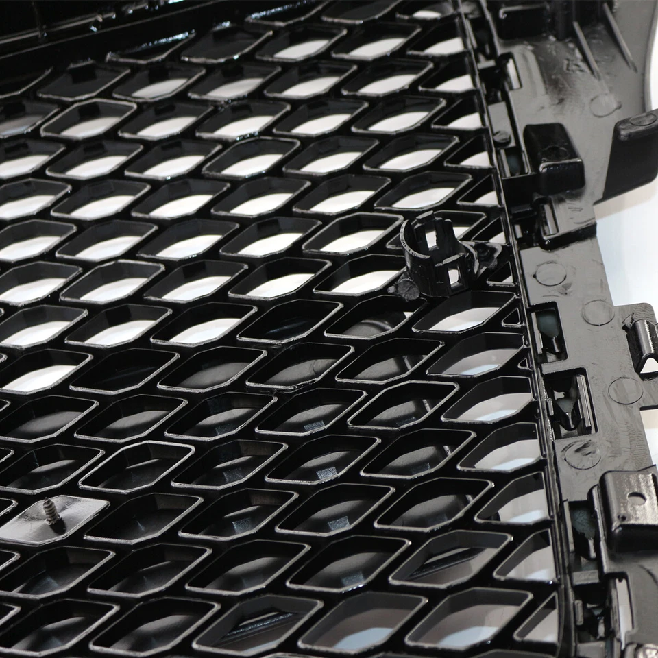 Parrilla delantera deportiva de malla de panal para Audi A3 S3 8P RS3 estilo 2008-2012 Foto 4 de 4