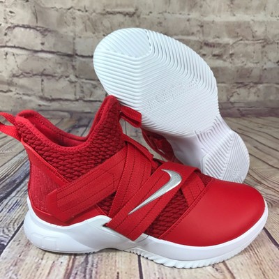 lebron soldier 12 red and white