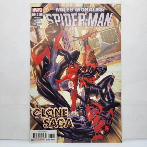 Miles Morales Spider-Man #26 Taurin Clarke Cover 2021 Marvel MCU Comic