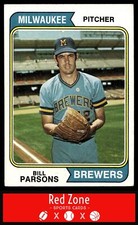 1974 Topps - #574 Bill Parsons EX