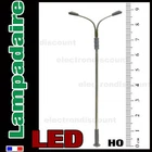 S302# double curved HO LED CMS floor lamp, white lighting, beautiful finish