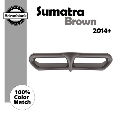 SUMATRA BROWN For Harley Street/Electra Ultra Tri Batwing LED Vent Trim Insert