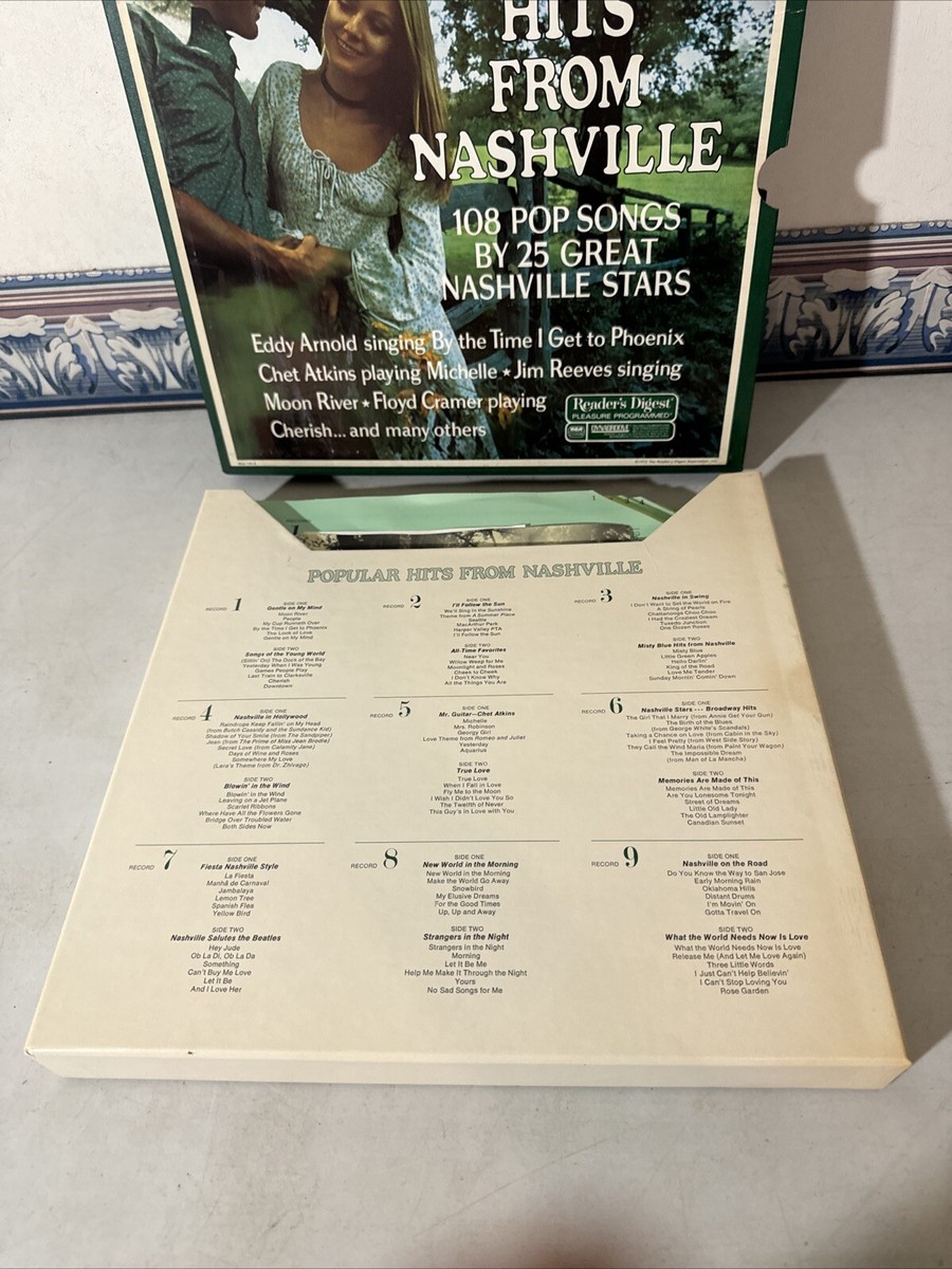Popular Hits From Nashville 9 Vinyl Box Set | eBay