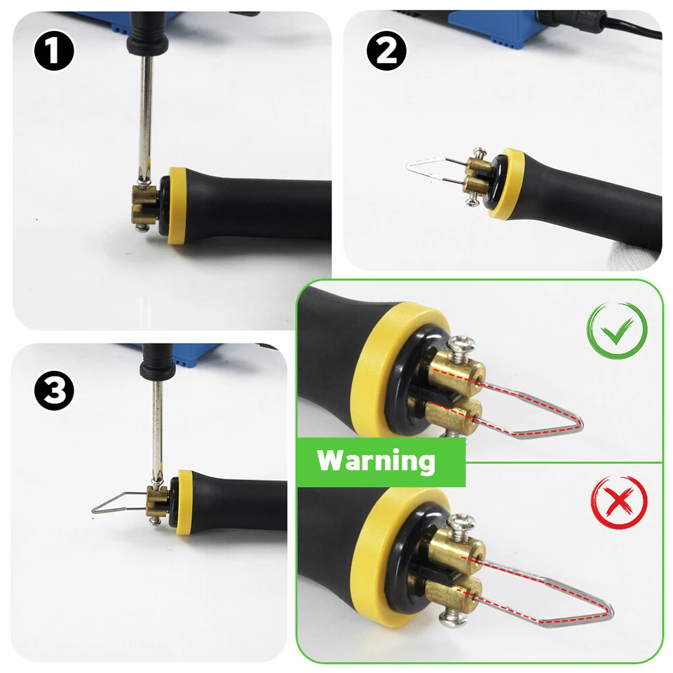 Wood Burning Tool 2 Pen 200~750℃ Wood Burner kit with Digital Thermometer 220V - Image 2 of 4