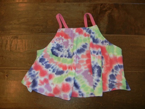 ABERCROMBIE KIDS girls 2pc tie-dye swirl swim bikini set, size 11/12 - Picture 3 of 7