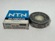 NTN 22208CC4 Spherical Bearing 40x80x23 mm 22208-C-C4 Japan