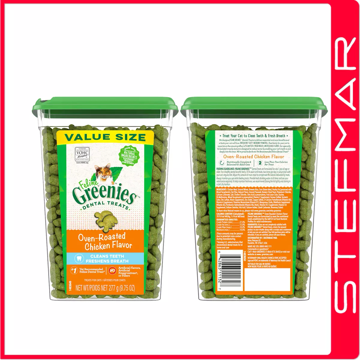 Greenies Cat Feline 277g Chicken eBay