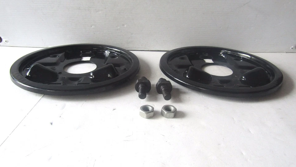 924-220 BRAKE BACKING PLATE CHEVROLET GMC BUICK PONTIAC VINTAGE SET OF TWO - Image 3 of 4