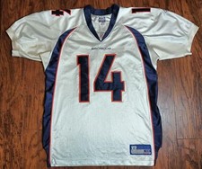 Denver Broncos Brian Griese Jersey #14 Authentic Reebok On Field Away L 2002-03 