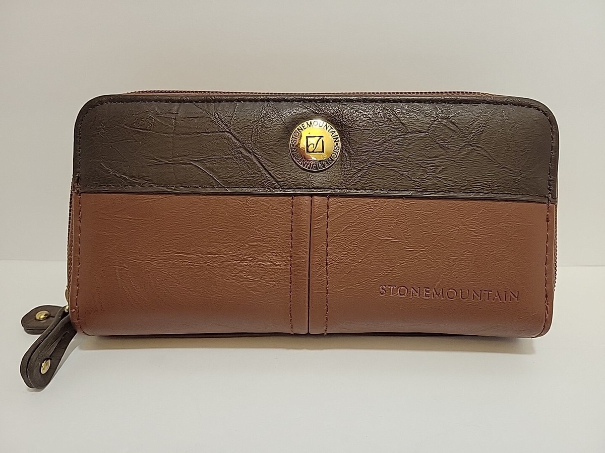 『Hollywood Wallet BROWN』 Harley-Davidson® Men's Embossed Willie G Skull Bi-Fold