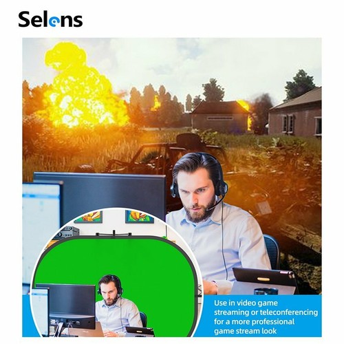 Selens Background Support Stand Photo Backdrop Magnetic Reflector Holder Studio - Picture 6 of 11