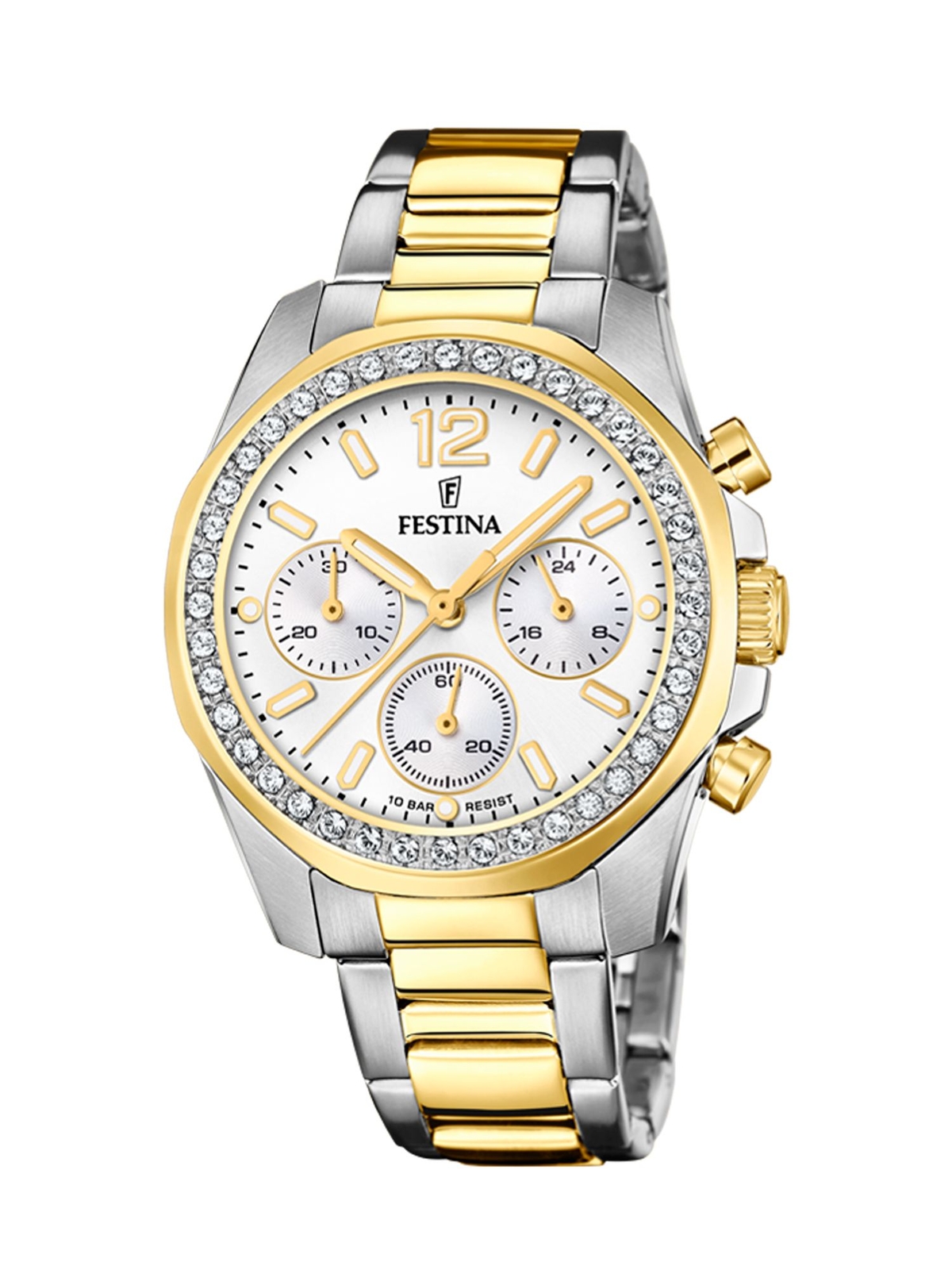 Festina F20607/1 Damenuhr Edelstahl двухцветный