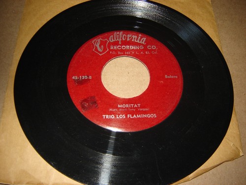 Latin 45 Trio Los Flamingos - Magico Esplendor / Moritat on California 130 - Picture 2 of 2