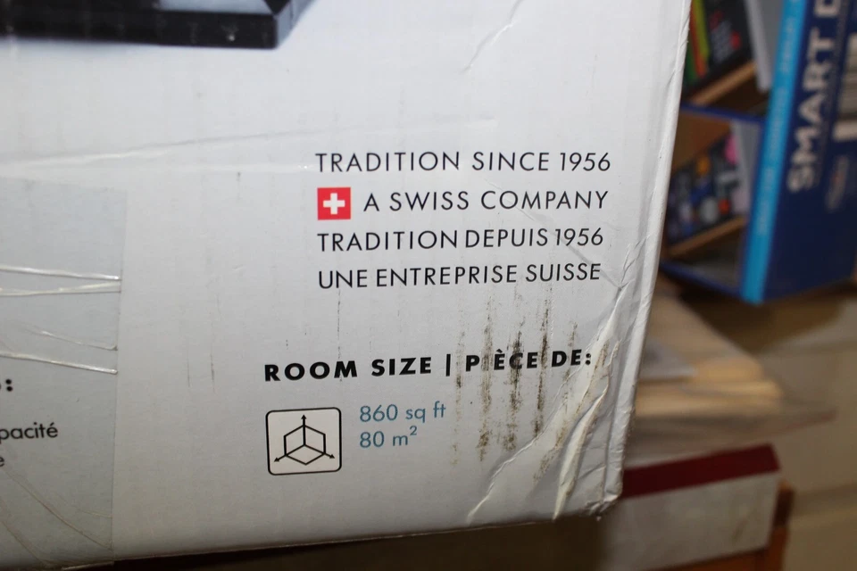 BONECO 7142 Ultrasonic Warm or Cool Mist Humidifier - Black/Gray/Silver - Image 4 of 4