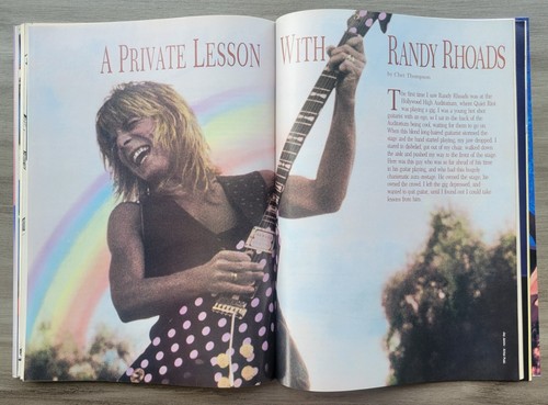 Guitar for the Practicing Musician Aug. 1990 Randy Rhodes - Bild 13 von 20