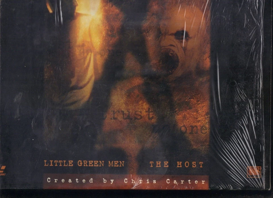 THE X FILES - Little Green Men + The Host - FOX 90s TV laserdisc - Duchovny - Image 2 of 4