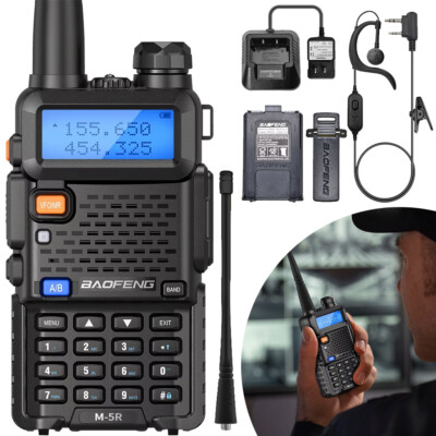 BF-UV5R Tri-Power Walkie Talkie Dual Band Long Range UV 5R Ham Two Way Radio