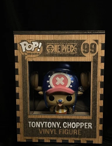 Tony tony Chopper 99 Funko Pop Custom Glow And Metallic Paint