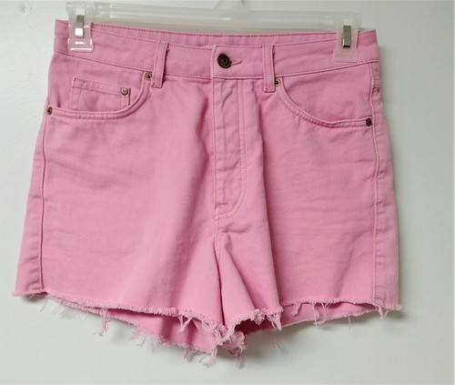 H\u0026M Size-8 PINK High Waist Denim Jean 