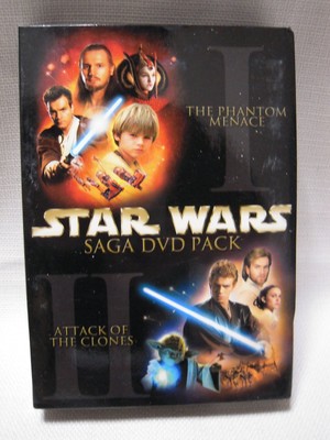 Fox Home Entertainment Japan Star Wars Episode 1 & 2 Dvd Double Pack Multicolor