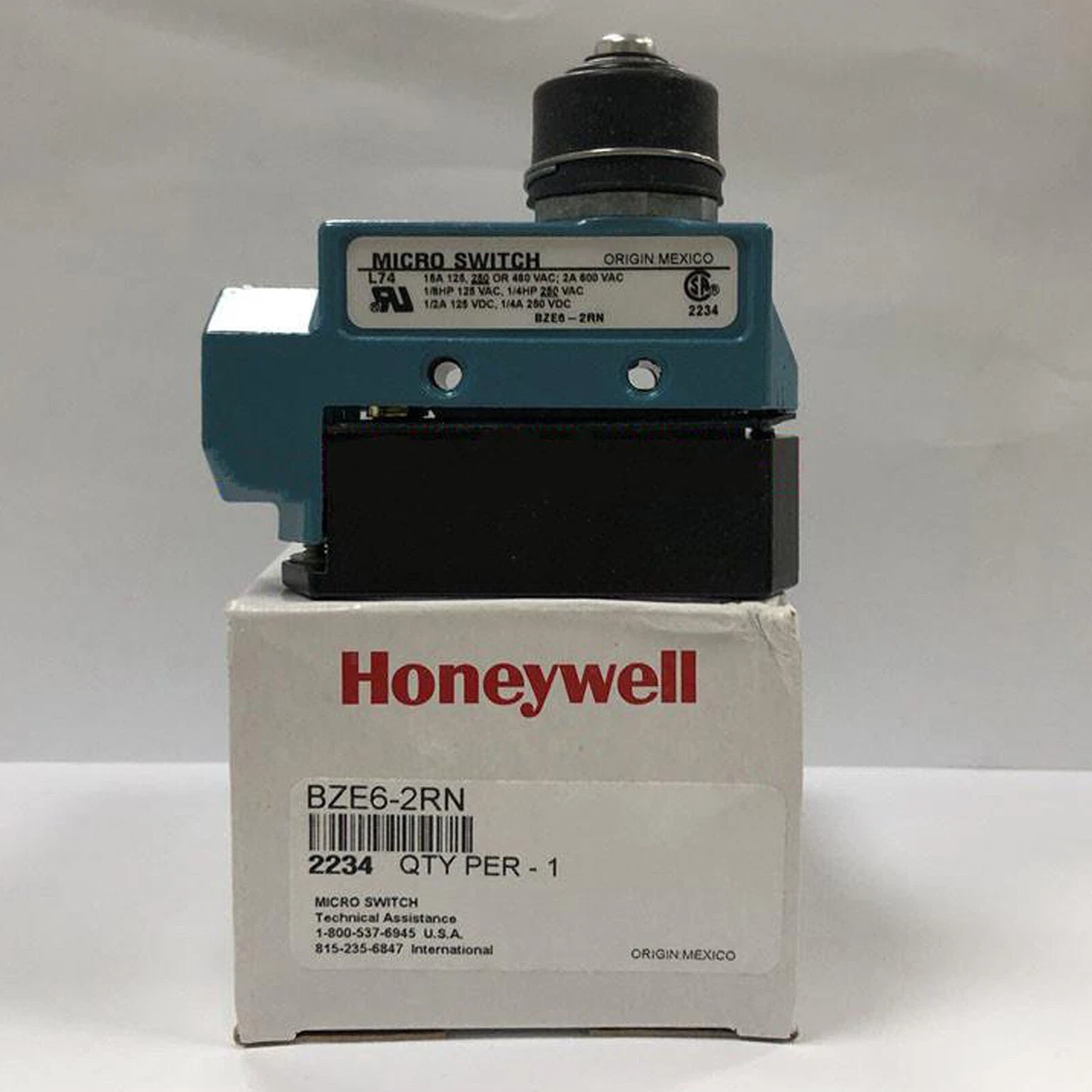 Honeywell Bze6-2rn-r Limit Switch Ccs | Meses Sin Inter&eacute;s