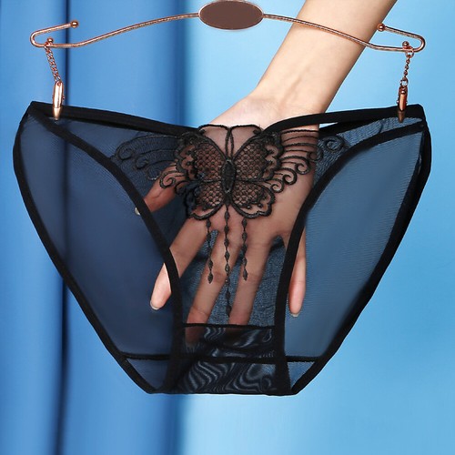 Women's See Through Lingerie Mesh Briefs Lace Panties Underwear Sexy Knickers❀ - Picture 12 of 33