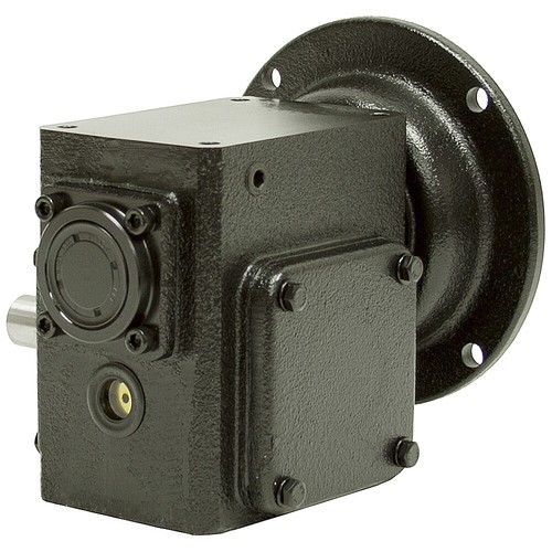 40:1 Right Angle Cast Iron Worm Gear Reducer 0.79 HP 56C Right Output Worldwide - Picture 2 of 3